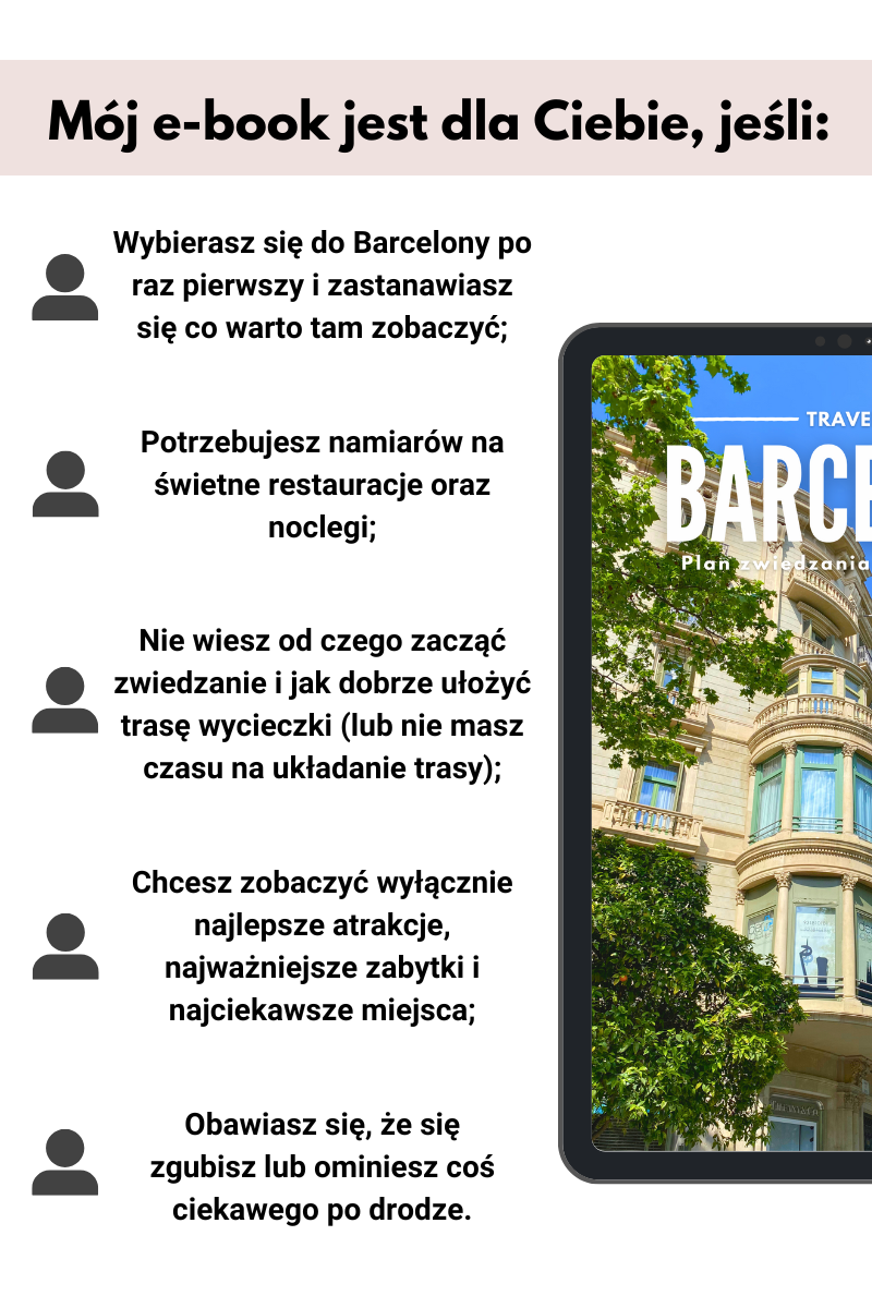 Barcelona plan zwiedzania przewodnik mapa atrakcji ebook pdf