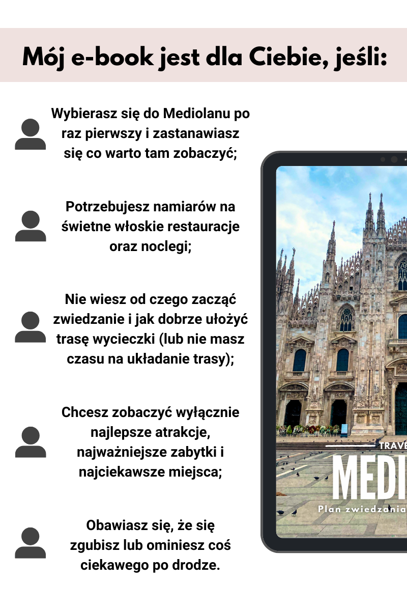 mediolan plan zwiedzania mapa atrakcji ebook pdf