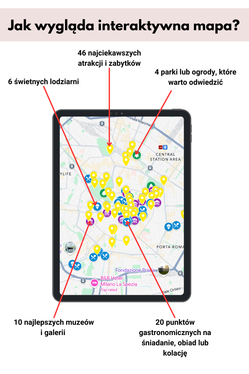 mediolan plan zwiedzania mapa atrakcji ebook pdf