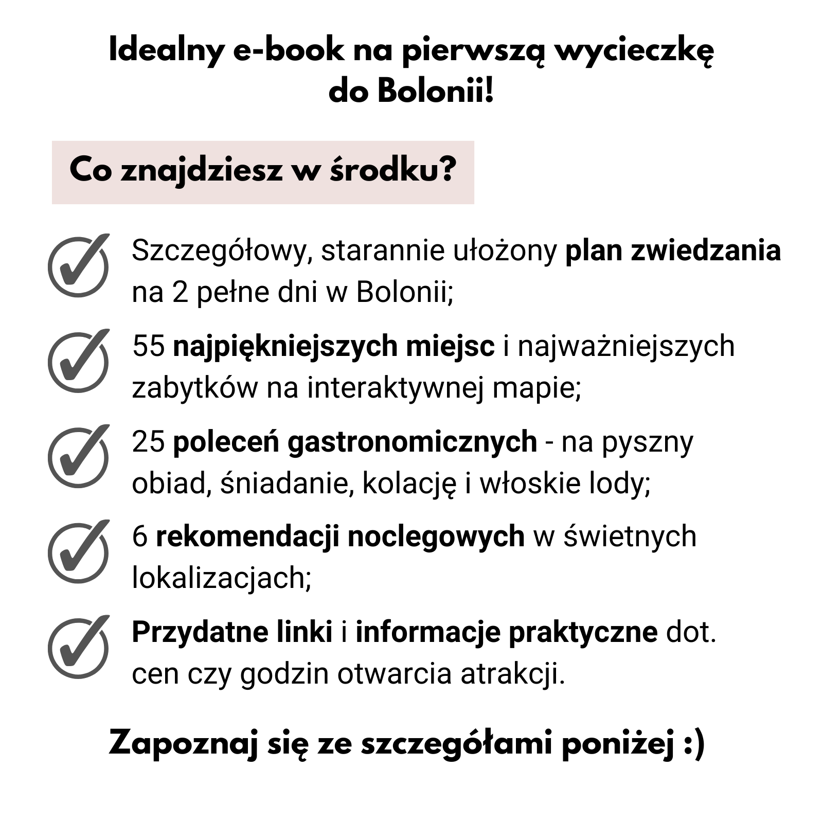 bolonia plan zwiedzania ebook
