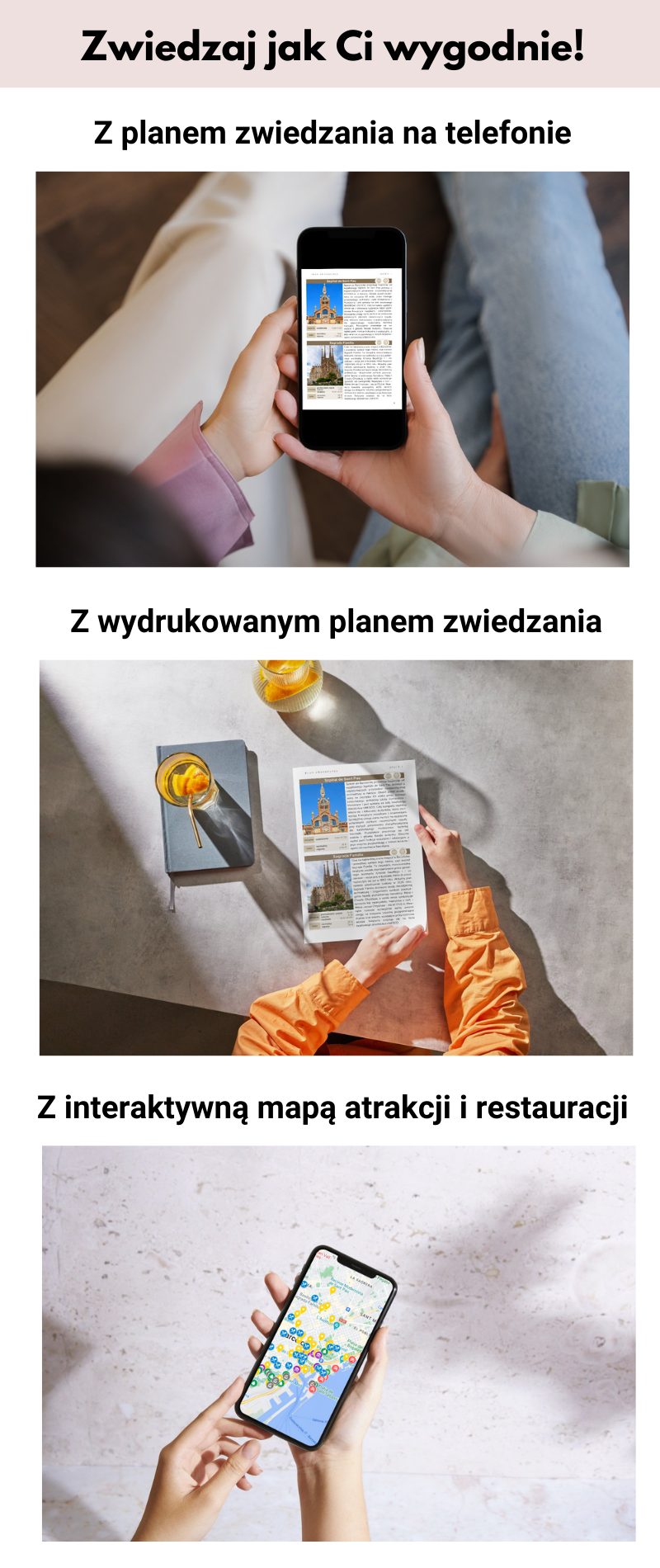 Barcelona plan zwiedzania przewodnik mapa atrakcji ebook pdf