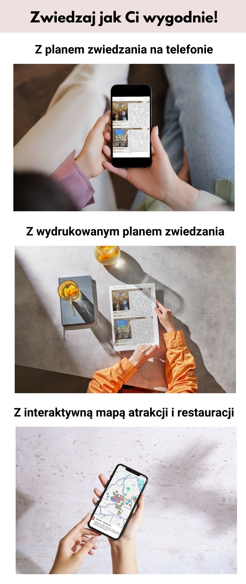 Wiedeń plan zwiedzania i mapa atrakcji ebook pdf