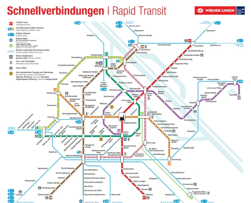 wiedeń komunikacja miejska metro